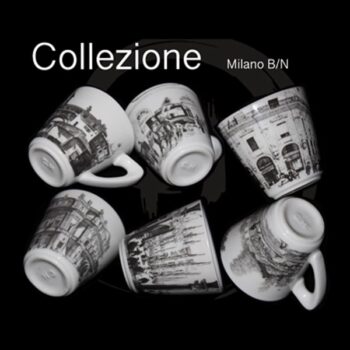 Tazzine da Caffè Ceramic House Collezione MILANO
